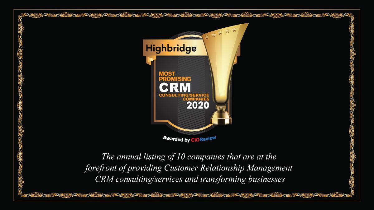 CRM Consulting Award